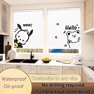 Customized Kitchen Bathroom Waterproof Blackout Roller Blind Small Window Roller Blind Lift Type Per