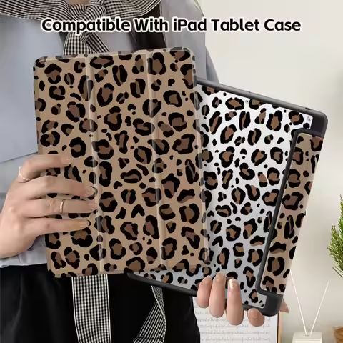 Case For iPad 10.2/10.5/Pro11/10Th/10.9/12.9/Air6/5/4/Mini6,Support Sleep Wake-Up,Double-Sided Print