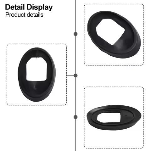 Black Roof Aerial Gasket Seal OEM Aerial Seal Easy Installation Design Sleek Black Appearance For Ca