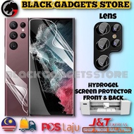 Samsung S24 FE / S24 + / Ultra / S23 + / S22+ / S22 Ultra Hydrogel Screen Protector back film camera