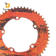 Dynwave Sturdy Bike Chainring High Strength /56T BCD130 Chain Wheel Chainwheel Orange