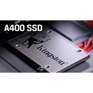 Kingston A400 120GB/240GB/480GB 2.5" SSD (R: up to 500MB/s & W: 450MB/s)