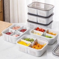 【OMORY】可瀝水隔網保鮮盒1.4L