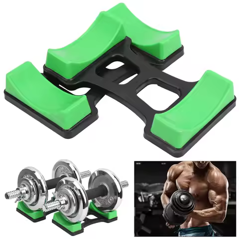 Dumbbell Frame Stand 1Pair Dumbbell Bracket Mat Storage Frame Stand Floor Protection Holder Fitness 