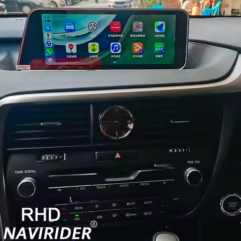 RHD Car Video Player For Lexus Rx450h RX200t RX350 RX300 RX 450H 200t 350 GPS Navigation 256GB Andro