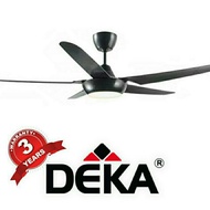 Deka DF50LED 5 blade fan 56" inch LED light ceiling fan remote control