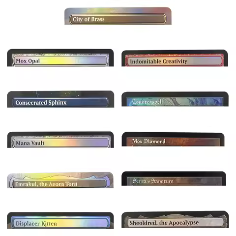 Customized high-quality card black core paper DIY Proxy cards standard size for board games Sheoldre