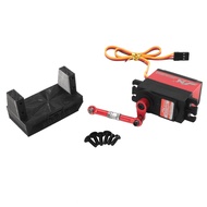 For MJX Hyper go 14301 14302 14303 RC Car 3D Printing 20kg Standard Servo Seat Set Servo Arm Linkage