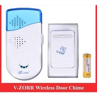 Door Bell chime Wireless V-ZORR Bel Pintu Rumah Doorbell Wire less