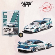 Mini GT LB Super Silhouette Nissan LBWK S15 Silvia Auto Finesse Blister Sealed