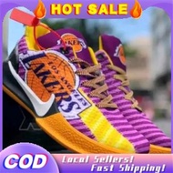 【COD/READY】 KOBE MAMBA BASKETBALL SHOES LAKER'S LOWCUT SPORT FOR MEN