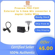 Proocam PRO-F201 External to 3.5mm Mic convertor Adapter Cable Wire for Gopro HERO ( Live Edition)
