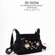 Bobo Parachute Floral Embroidered Sling Bag BB-9935