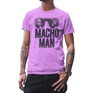 Cool Macho Man Design Unisex 100% Cotton Printed T - Shirt (S - 5XL) for Casual Outings