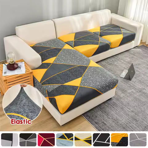 Stretch Floral Sofa Seat Cushion Cover Elastic Sofa Covers for Living Room Armchair Couch Cover L-Sh