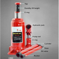 TERLARIS!!! Dongkrak Botol 5 Ton Dongkrak Mobil Hidrolik Hydraulic Jack Universal Dongkrak Hidrolik 