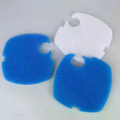 2/4Pcs Blue White Aquarium Filter Pad Sponge Foam Cotton Fit For SUNSUN GRECH Canister 304AB/404AB/7