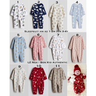 [FORM TO] Genuine HM JAPAN / UK / US odd Body for boys/girls, sizes from 1-2m TO 3-4y