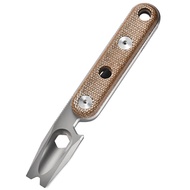 T Titanium Alloy Multifunctional Crowbar Sandblasting Craft Outdoor Car Tools Hexagonal Wrench Handb