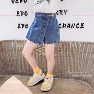Kid Shorts Baby Girl Shorts Culottes Jeans Blue Shorts Casual Shorts