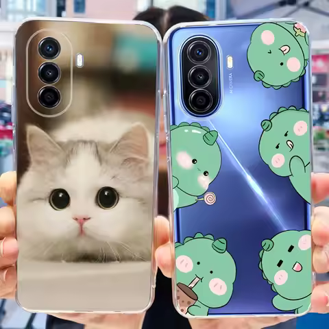 Cute Case For Huawei Nova Y70 Plus NovaY70 Soft Silicone TPU Cover For Huawei Nova Y70 Y70Plus 4G MG