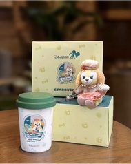 香港迪士尼 Starbucks CookieAnn 馬克杯 毛公仔 禮盒