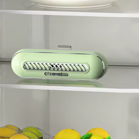Refrigerator Odor Remover Compact Cordless Fridge Smell Eliminator for Car Closet Shoe Cabinet Wardr