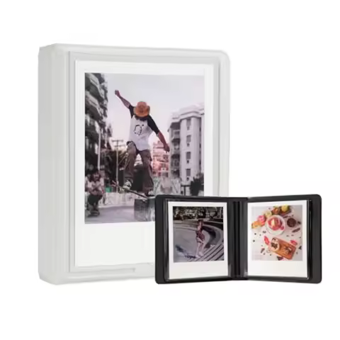 Polaroid Photo Album Book Fits For Fujifilm Instax Wide Square Picture Album, Holds Square Instant S