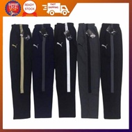 Tracksuit Dewasa PU  Slimfit Seluar Track Lelaki Perempuan Seluar Sukan