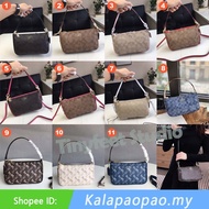 Yebrta F36674 F58321 Top Handle Pouch in Signature Women Handbag Crossbody Sling Shoulder Mahjong Ba