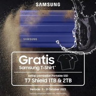 ready ! Samsung SSD T7 Shield External Portable 2TB USB 3.2 - Samsung