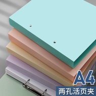 A4 binder with 4-hole D-ring binder, large-capacity document storage folder, double-ring file folder