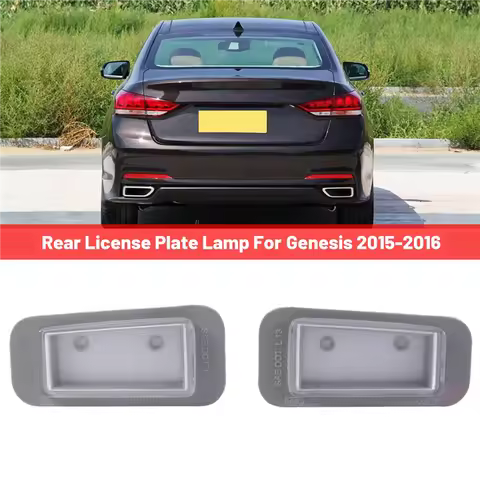 Authentic Car Rear License Plate Lamp DRIVER For Hyundai Genesis 2015-2016