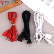 MEIHUAA Power Extension Cord, 2/3/5m Copper AC Power Cord, Two-pin PVC Cables