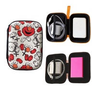 Cute Little Monster Mobile Phone Charger Protection Portable 3C Storage Bag