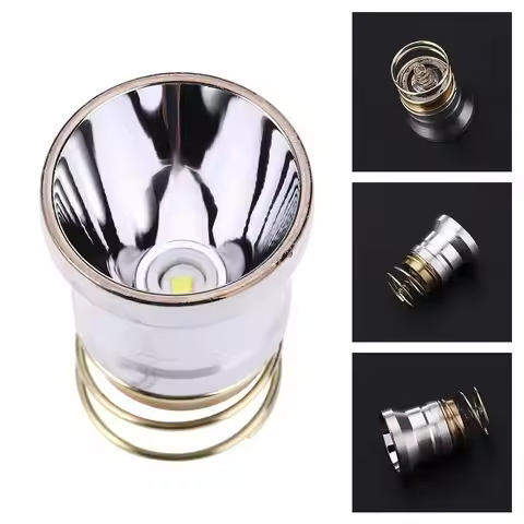 Flashlight Accessories White Light 1000-Lumen Lamp Head LED Flashlight Bulb 1-Mode LED Light Bead