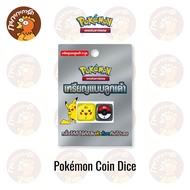 Pokemon TCG-Coin Dice (Dice Coin) Pattern Authentic License 1