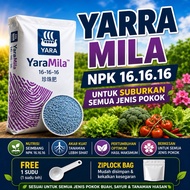 YARAMILA NPK 16 16 16 Baja Subur semua Pokok Balanced NPK 16-16-16 Fertilizer