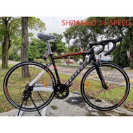TOTEM X7 SHIMANO 14 SPEED ROAD BIKE BICYCLE