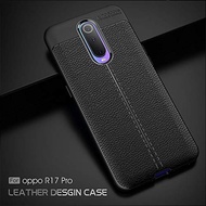 OPPO F11 PRO CASE / R17 / R17 PRO AUTOFOCUS CARBON SILICONE LEATHER CASE - AUTOFOCUS LEATHER