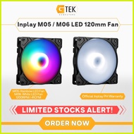 ❐ ❀ ♙ Inplay M05 Rainbow / M06 White LED 120mm 12cm PC Case Fan