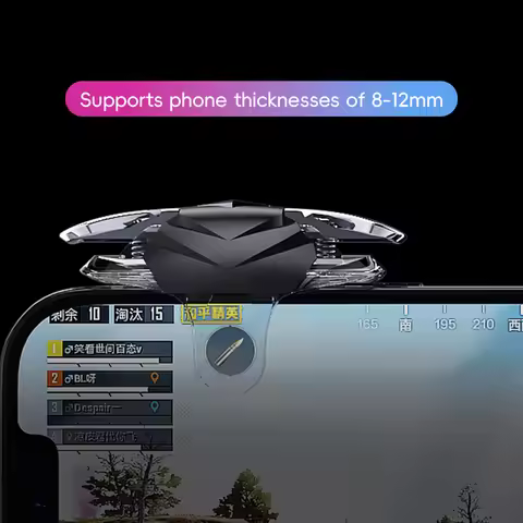 Mobile Phone 4 Fingers PUBG Game Trigger L1R1 Free Fire Aim Shooting Key Button for IOS Android Game