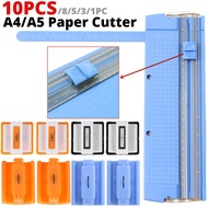 1-10pcs Paper Cutter Trimmer A4/A5 Paper Cutting Guillotine Replacement Blade Die Cutter Machine for