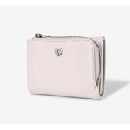 Fennec - HEARTY ZIPPER WALLET (black, pink, lavender) / cowhide leather card cash