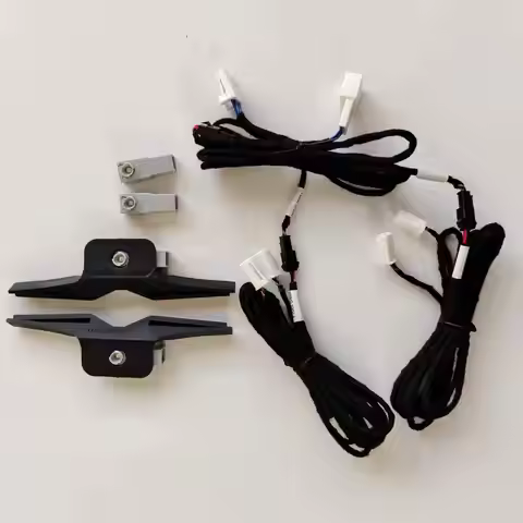 4PCS LED Indoor Footwell Illumination Assembly Atmosphere Foot Lamp Car Signal Light For Toyota Yari