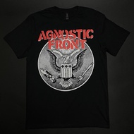 Agnostic Front Official T-Shirt - Against All Eagle (Back Print)
