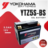 YTZ5S GTZ4 YTZ5-BS GTZ5 YOKOHAMA GEL BATTERI Bateri MOTOSIKAL Y15ZR Y15 LC135 V2-V6 LAGENDA SUZUKI N