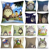 Single-sided printing cute chinchilla pattern polyester cushion cover home decoration sofa Sarung Bantal car pillowcase