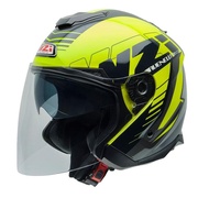 Helm NZI AVENEW2 PROVA YELLOW Open Face Double Visor