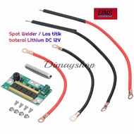 SPOT WELDER LAS TITIK BATERAI LITHIUM DC 12V GREEN